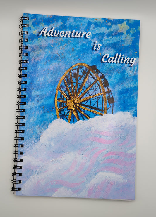 Adventure is Calling Fine Art Notebook