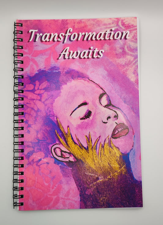 Transformation Awaits Fine Art Notebook
